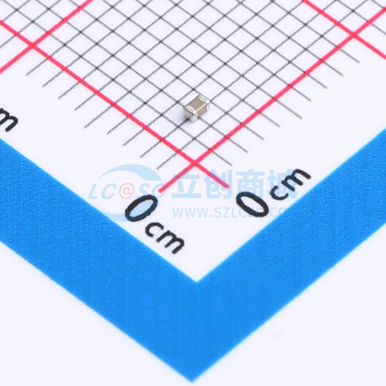 TCC0402X5R105K500AT实物图