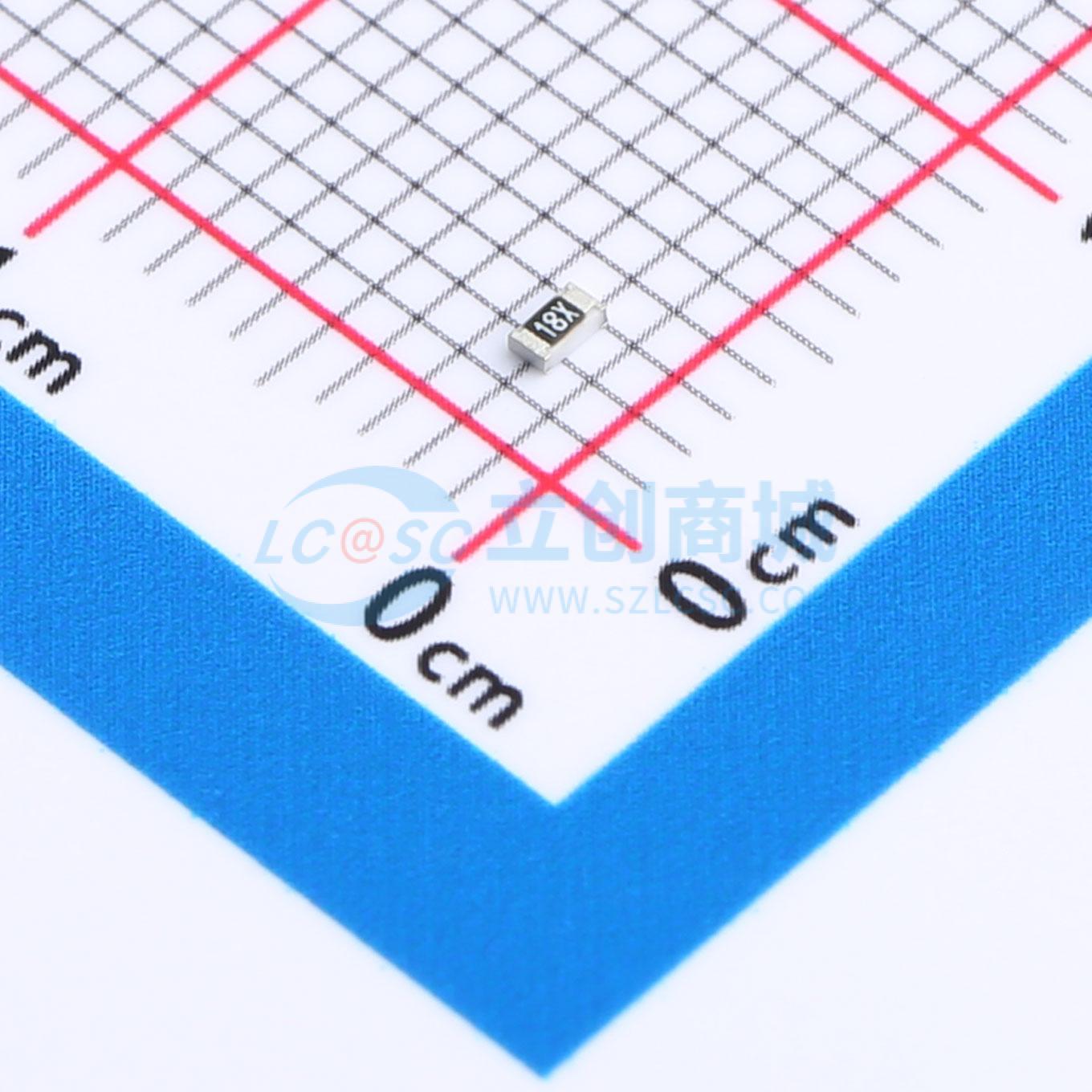 点击查看大图 WR06X15R0FTL实物图