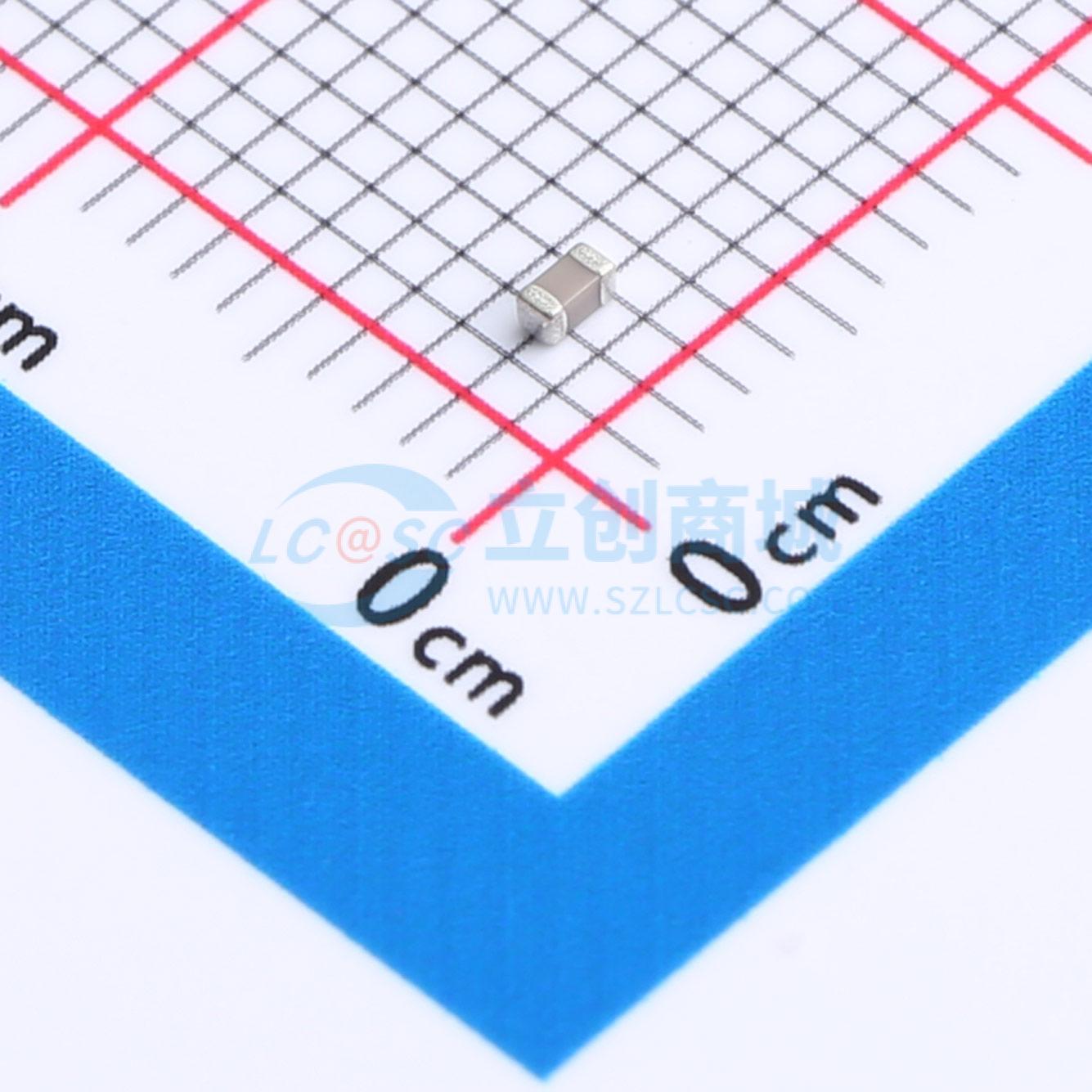点击查看大图 TCC0603COG200F500CT实物图
