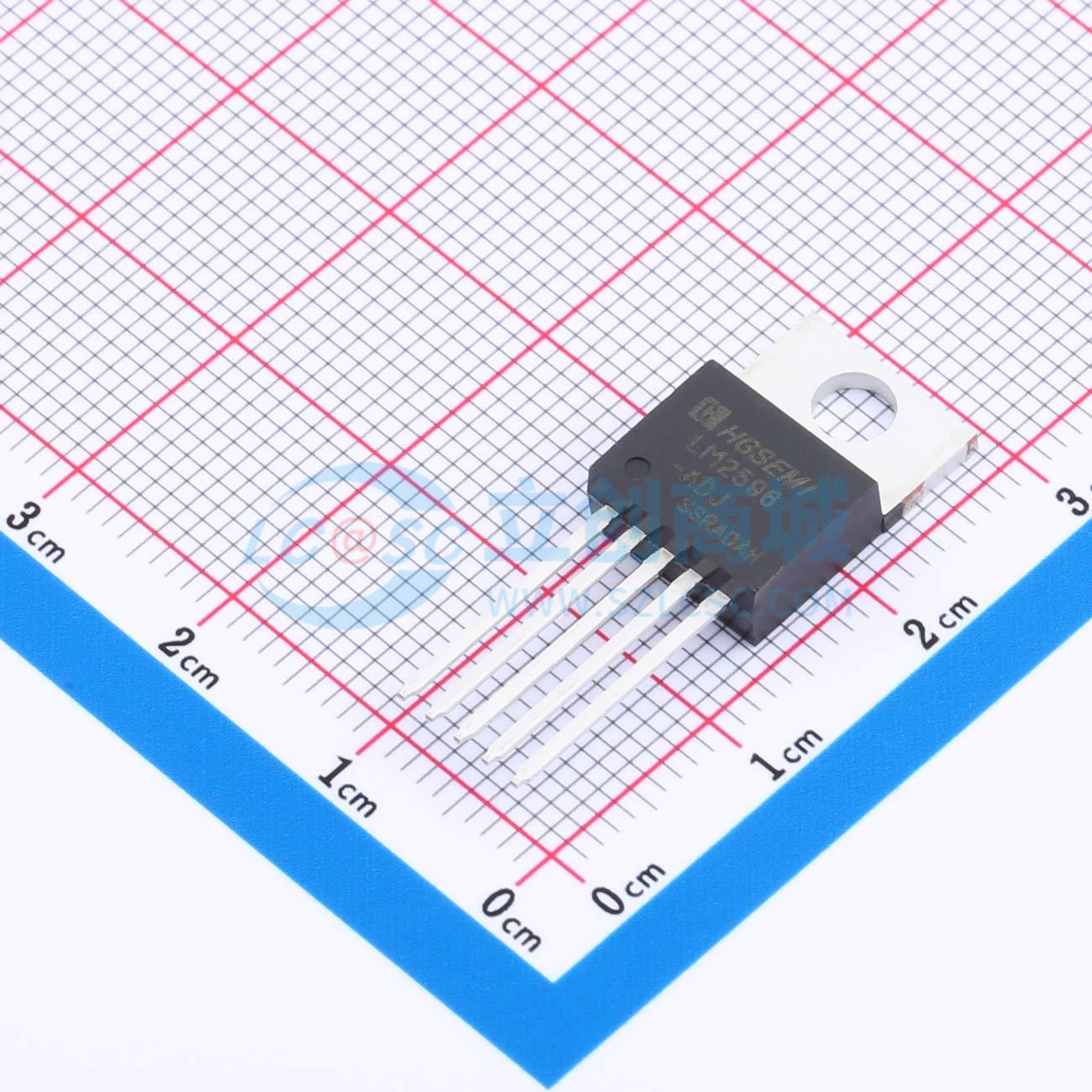 LM2596T-ADJ实物图