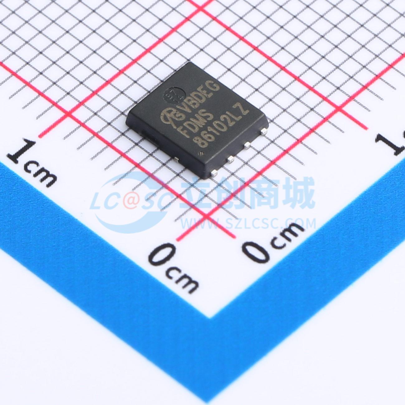 点击查看大图 FDMS86102LZ-VB实物图