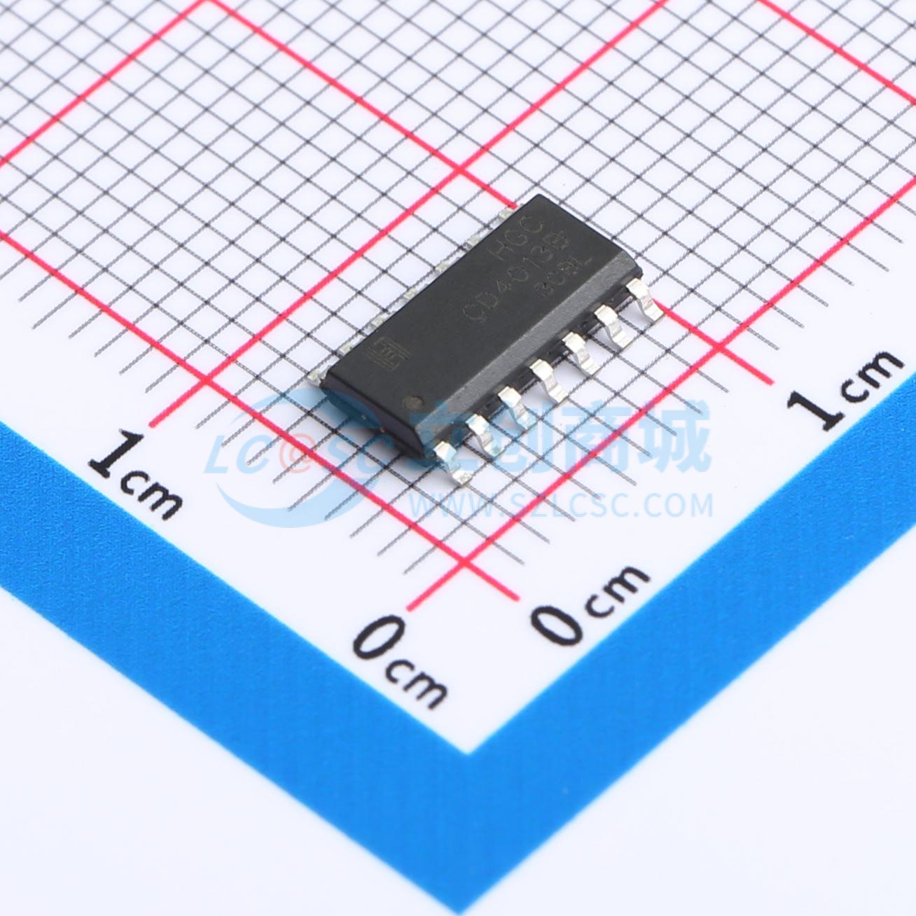 点击查看大图 CD4013BDRG实物图