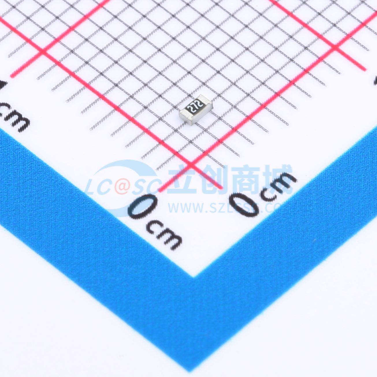点击查看大图 WR06X272JTL实物图