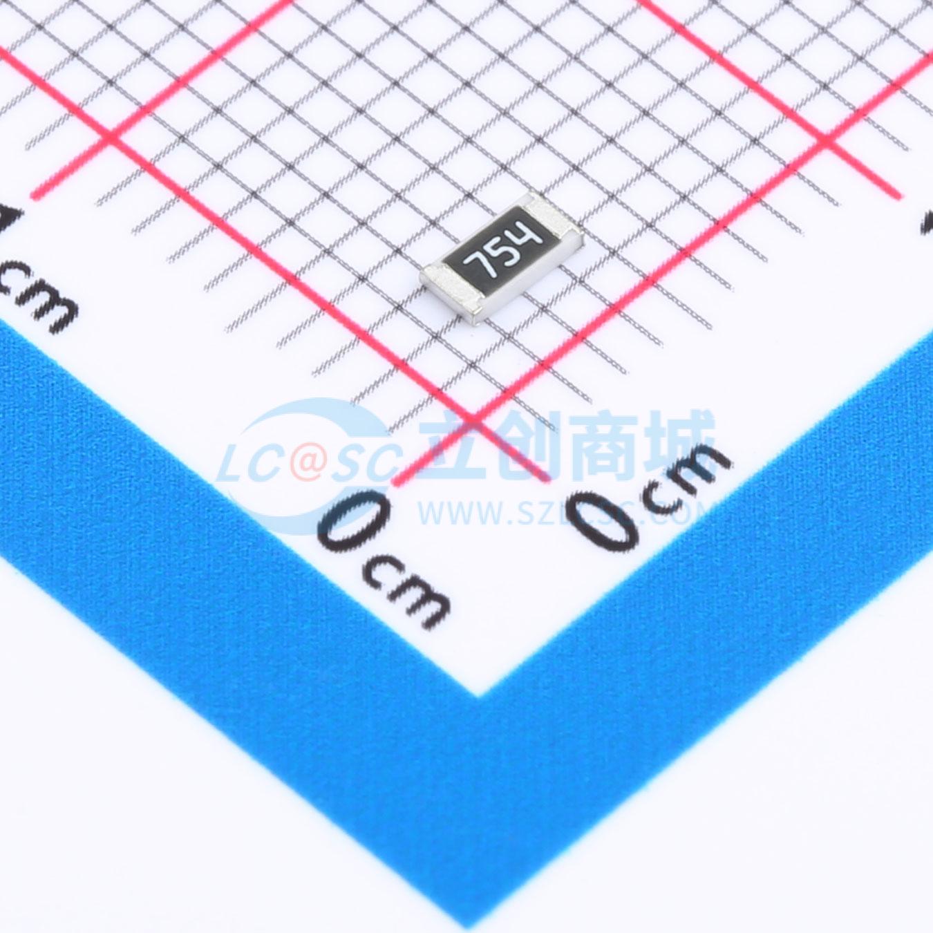 点击查看大图 WR12X754JTL实物图