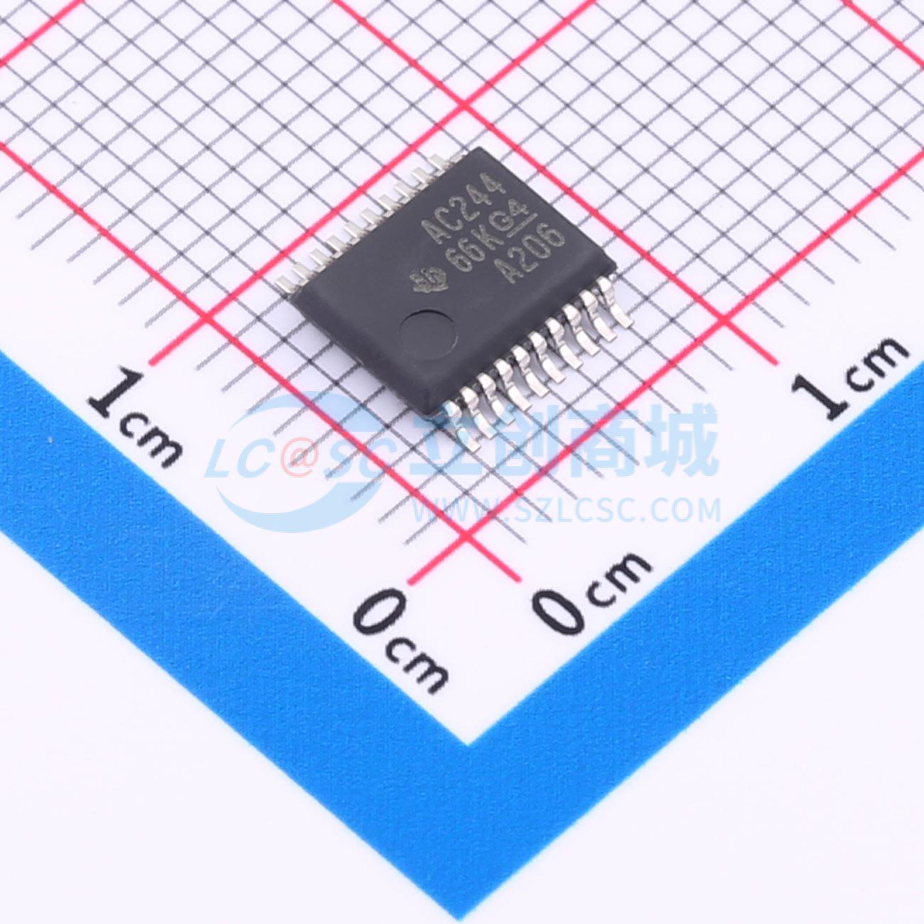 点击查看大图 SN74AC244DBR实物图