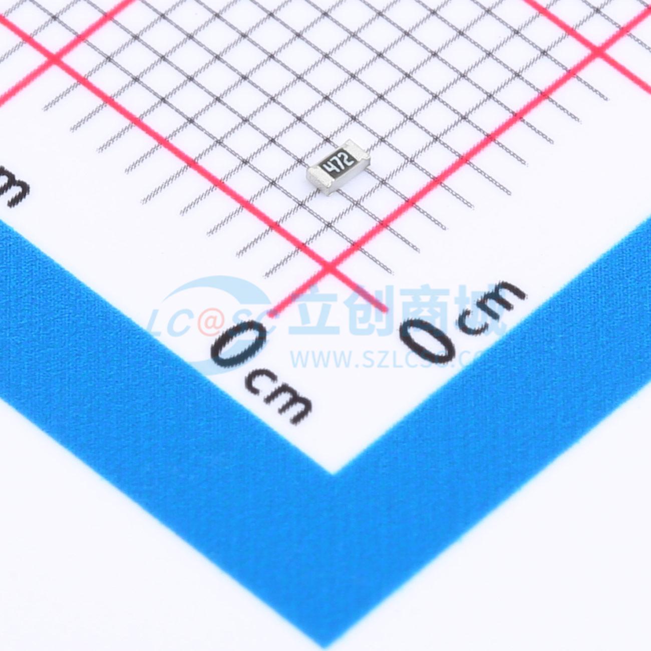 点击查看大图 WR06X472JTL实物图
