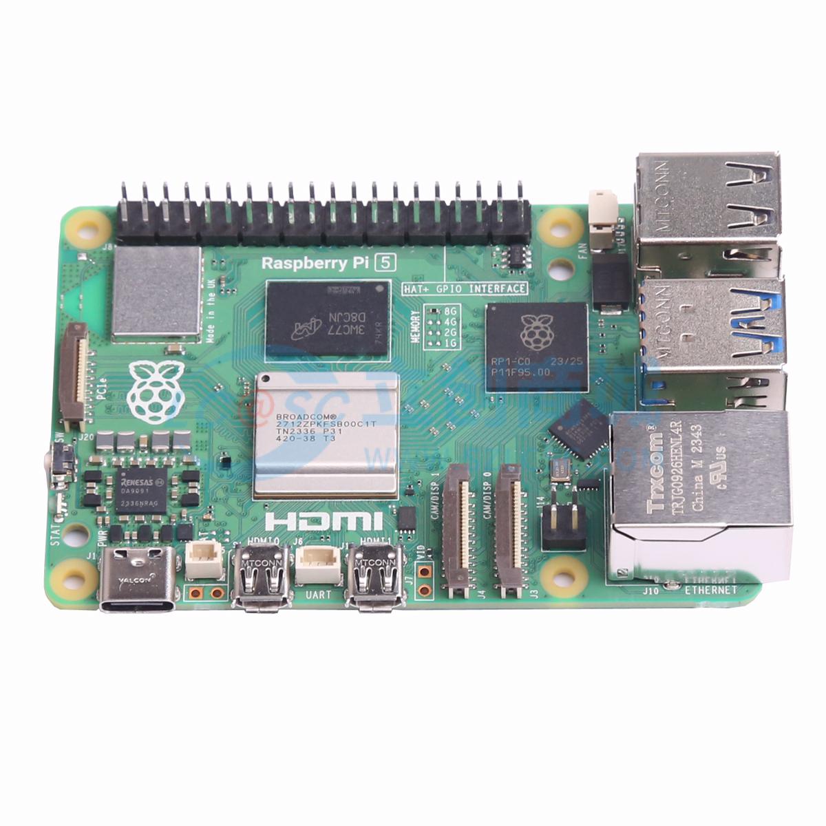 Raspberry Pi 5 8GB实物图