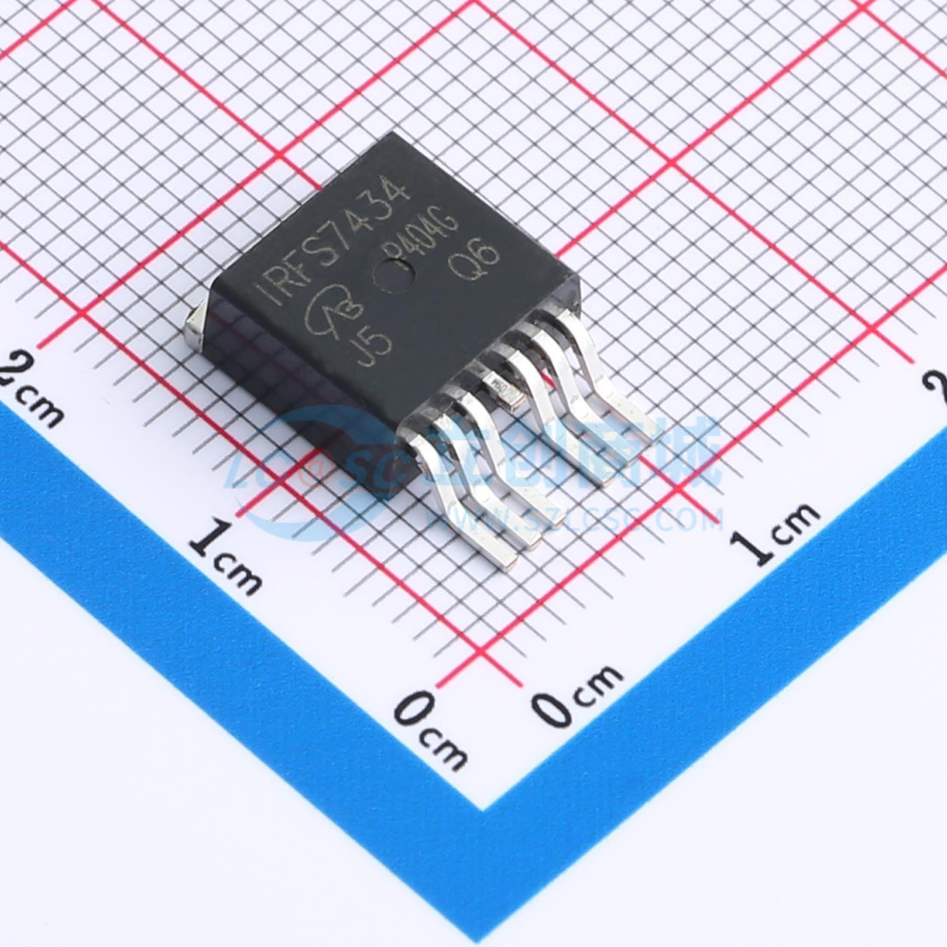 点击查看大图 IRFS7434TRL7PP-VB实物图