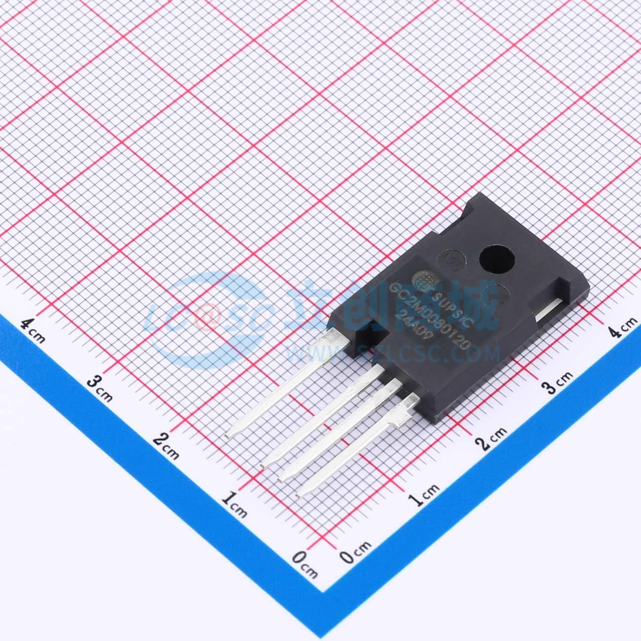 点击查看大图 GC2M0080120K实物图