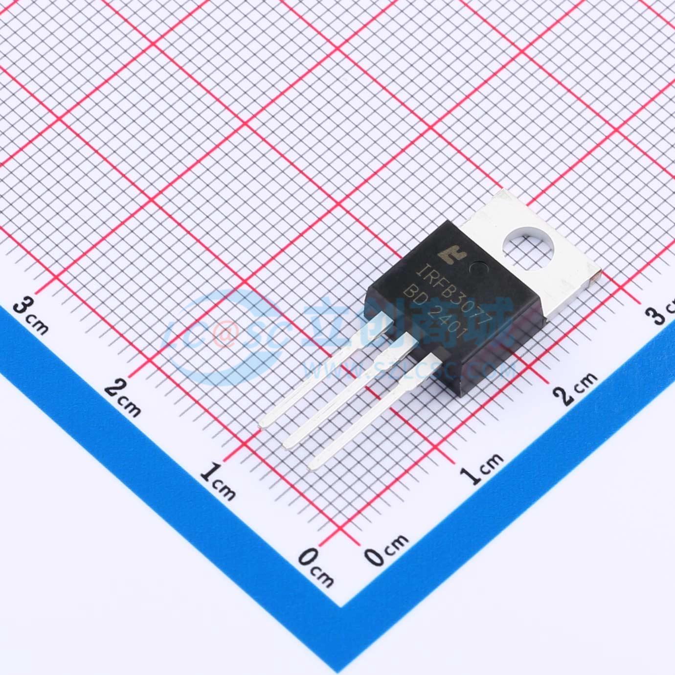 点击查看大图 IRFB3077实物图