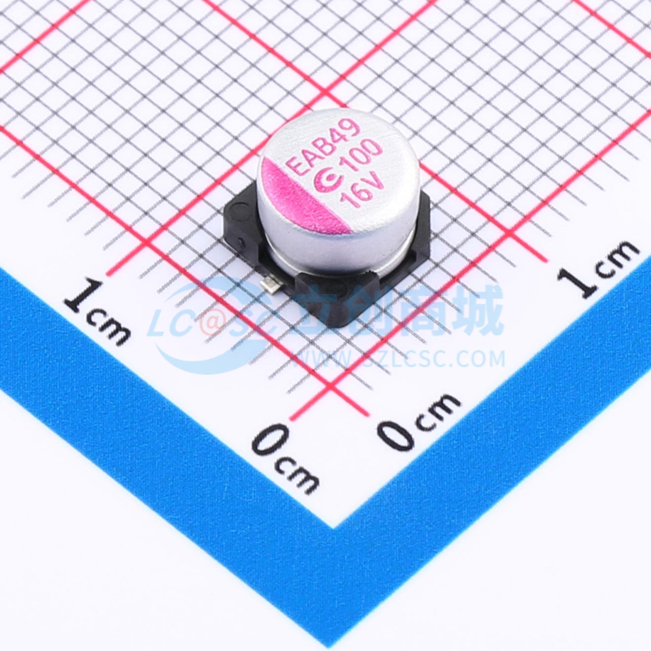 点击查看大图 160GVEA101M0645实物图