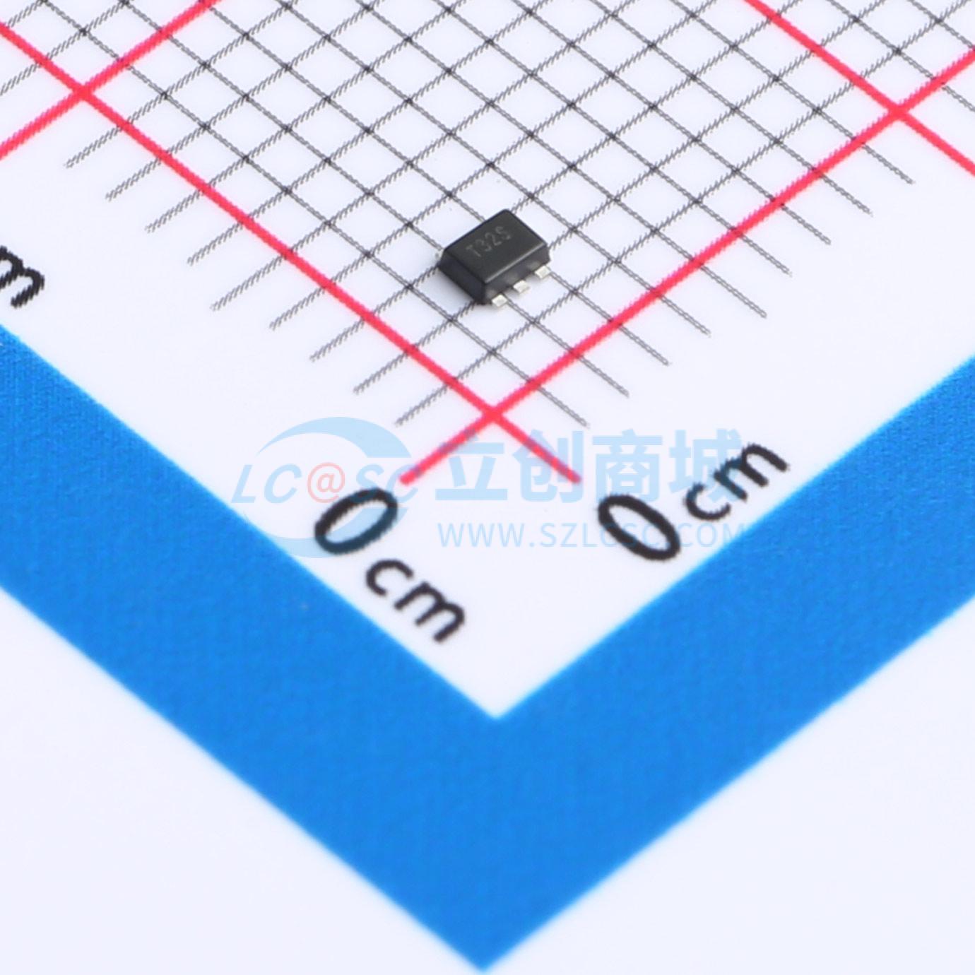 点击查看大图 Si1034CX-T1-GE3-VB实物图