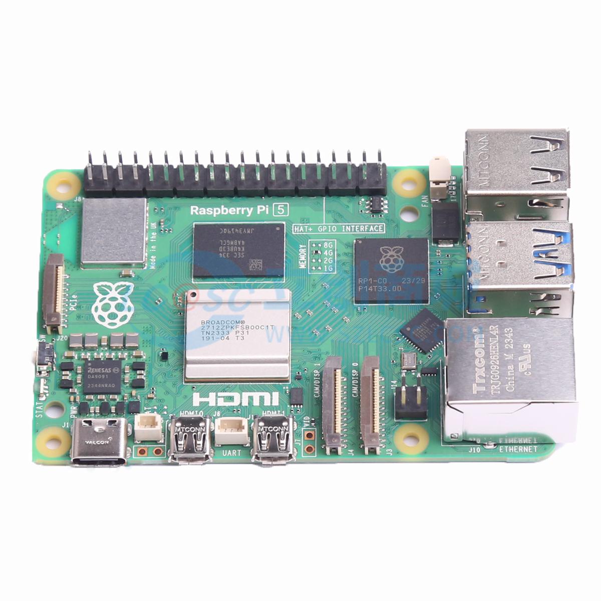 Raspberry Pi 5 4GB实物图