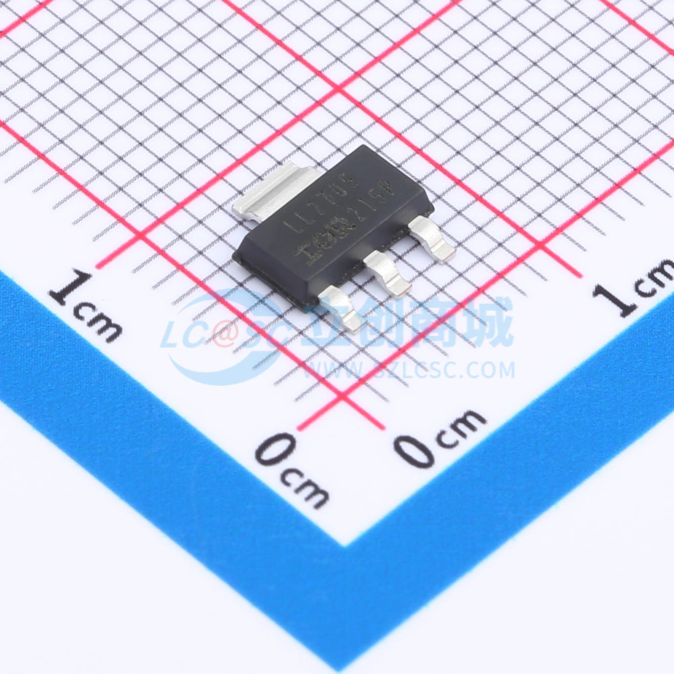 点击查看大图 IRLL2705TRPBF实物图