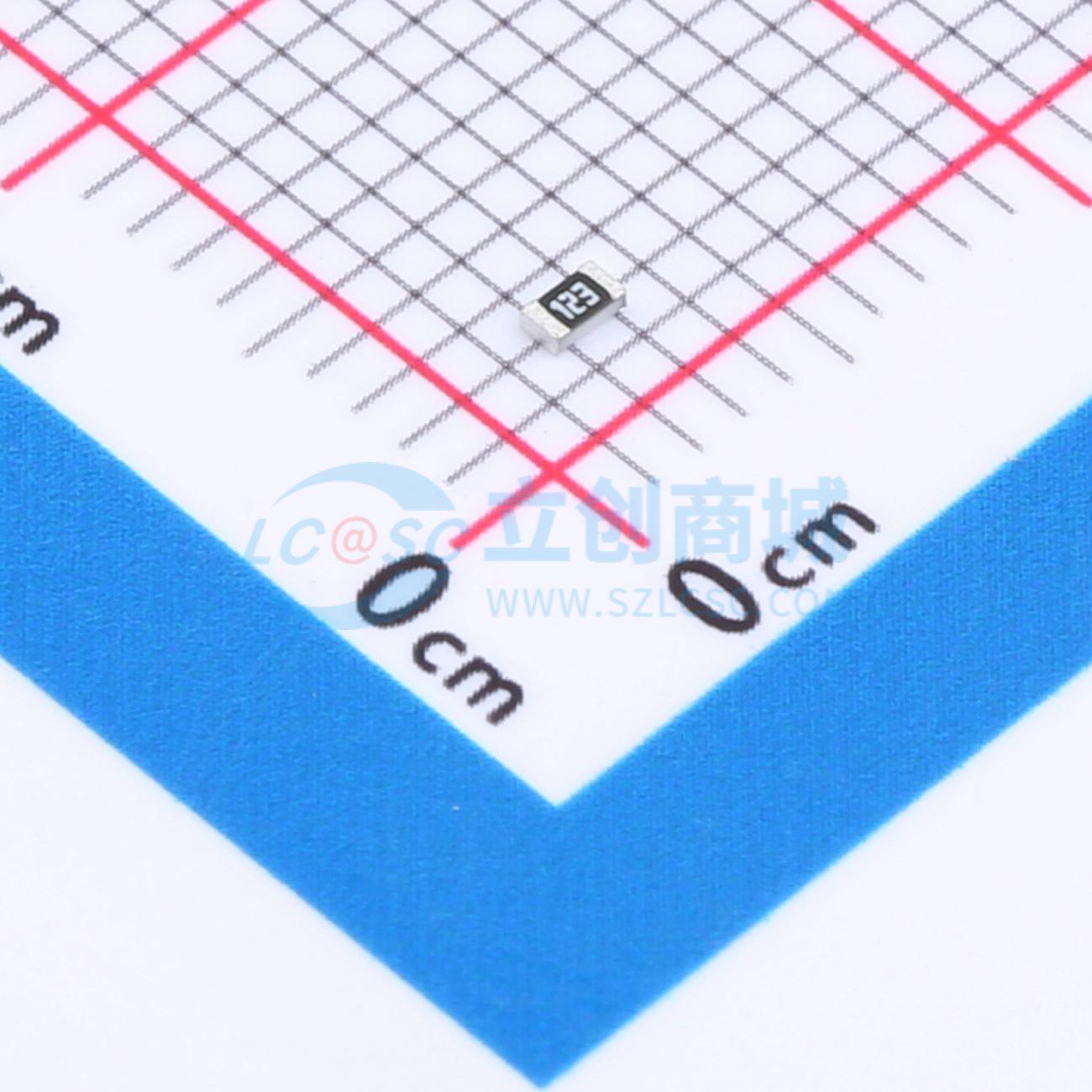 点击查看大图 FRQ0603J123 TS实物图