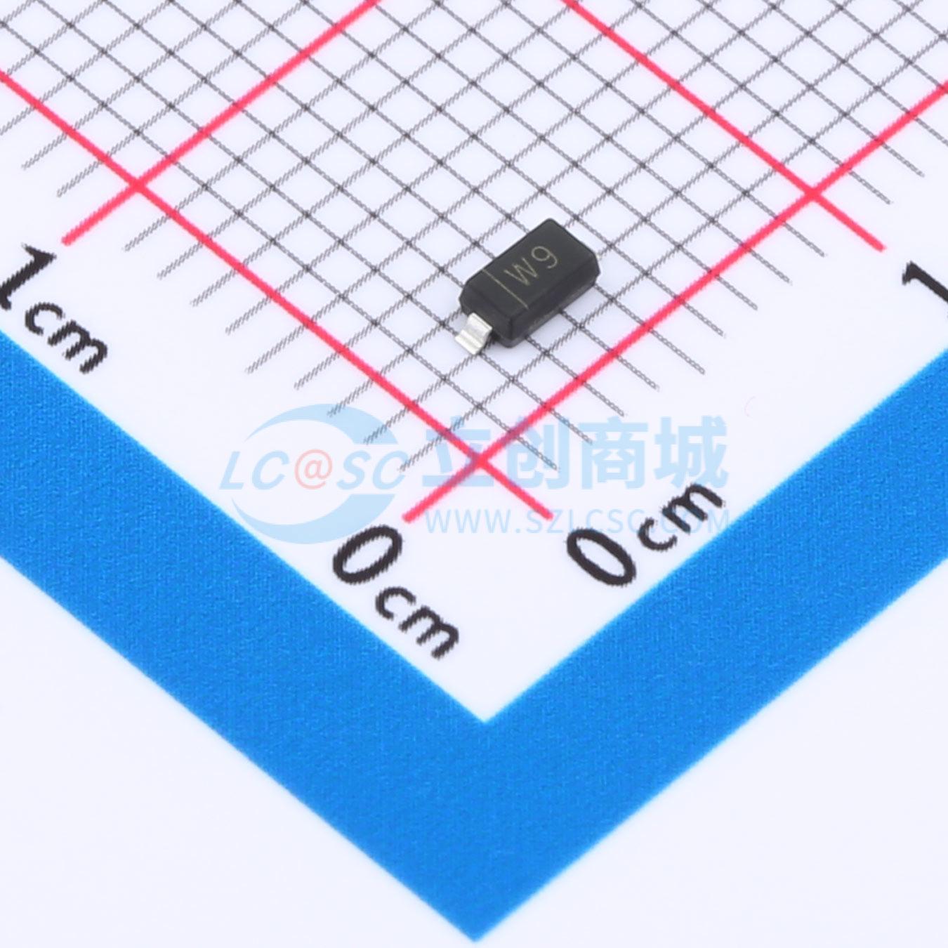 点击查看大图 BZT52C5V6实物图