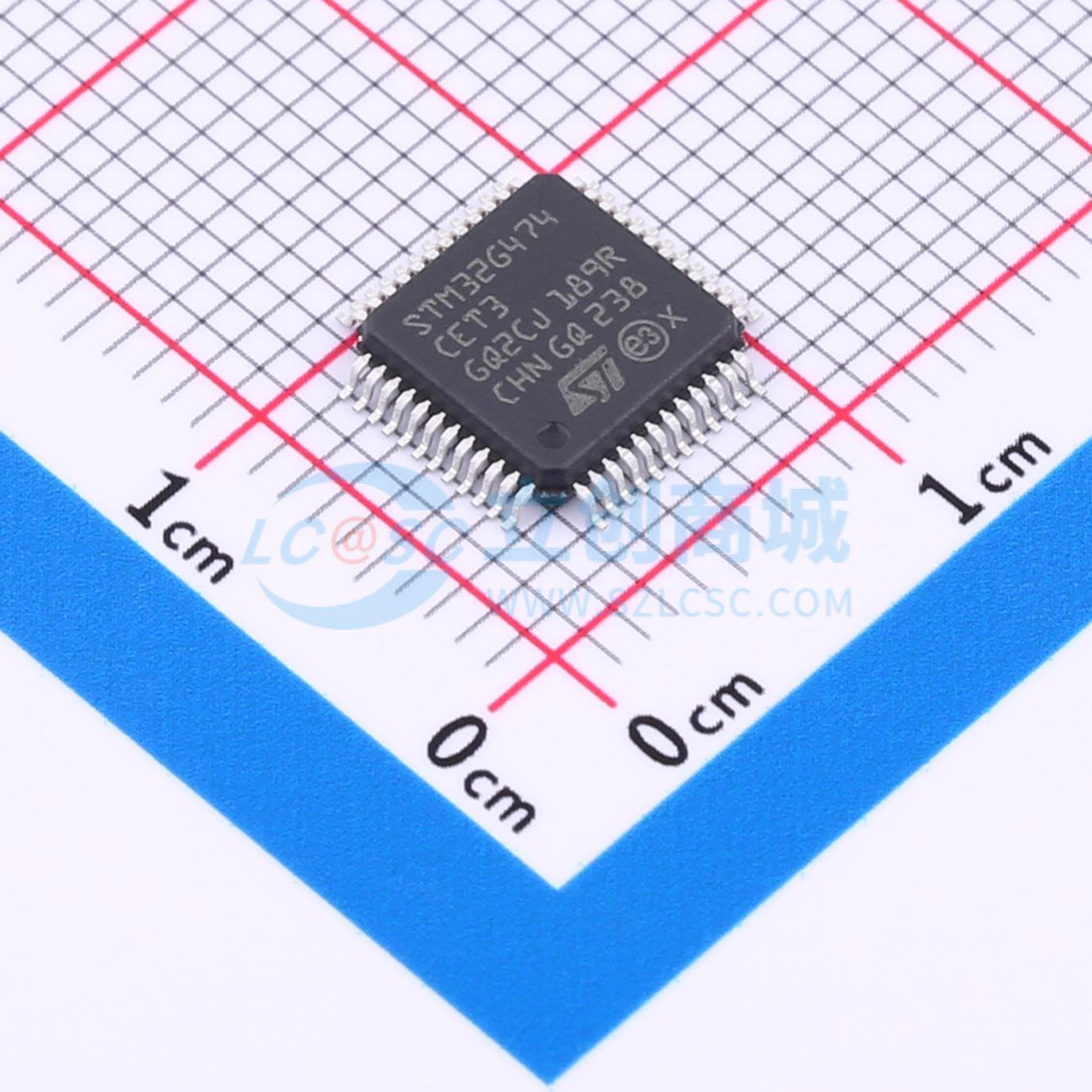 点击查看大图 STM32G474CET3实物图