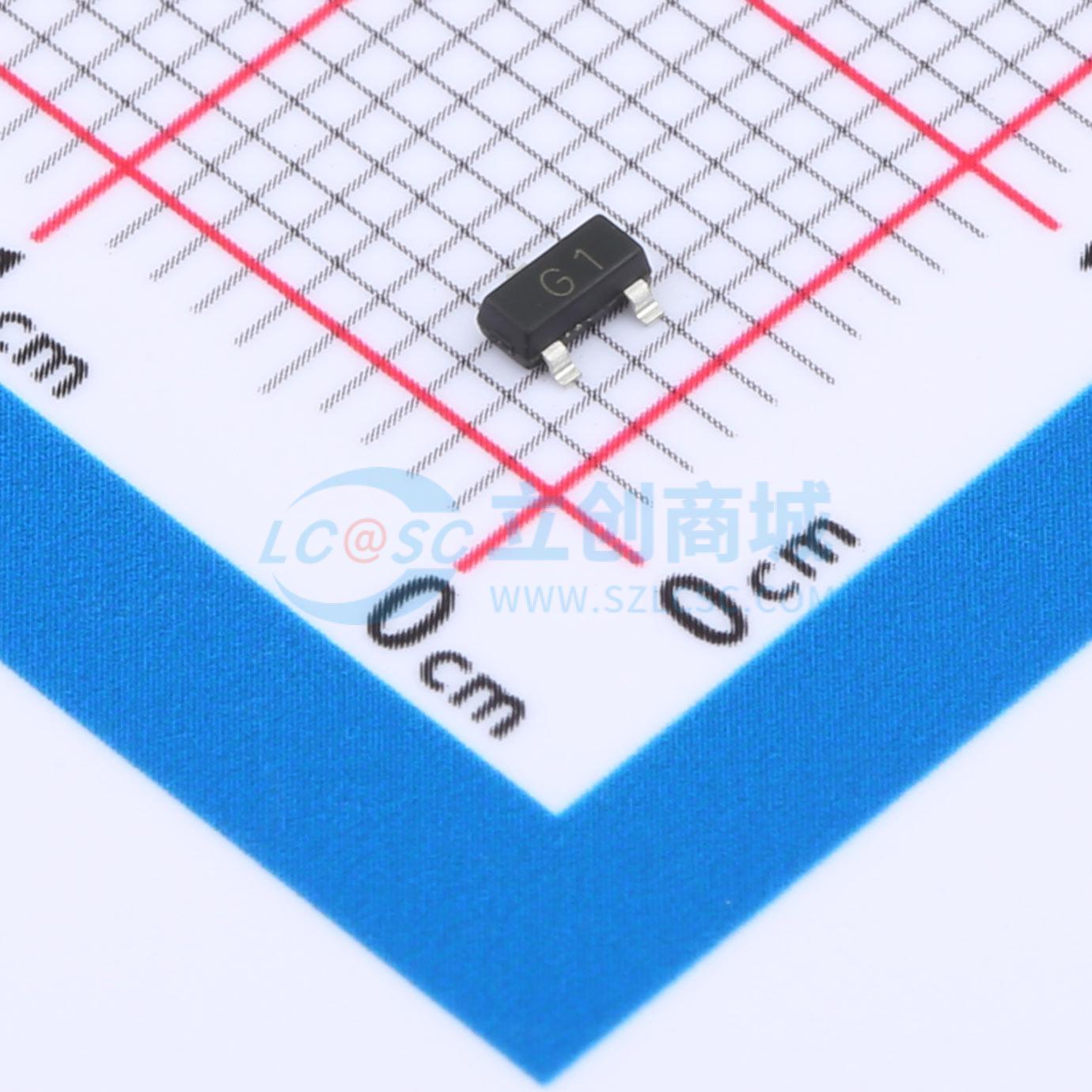 点击查看大图 MMBT5551 100-200实物图