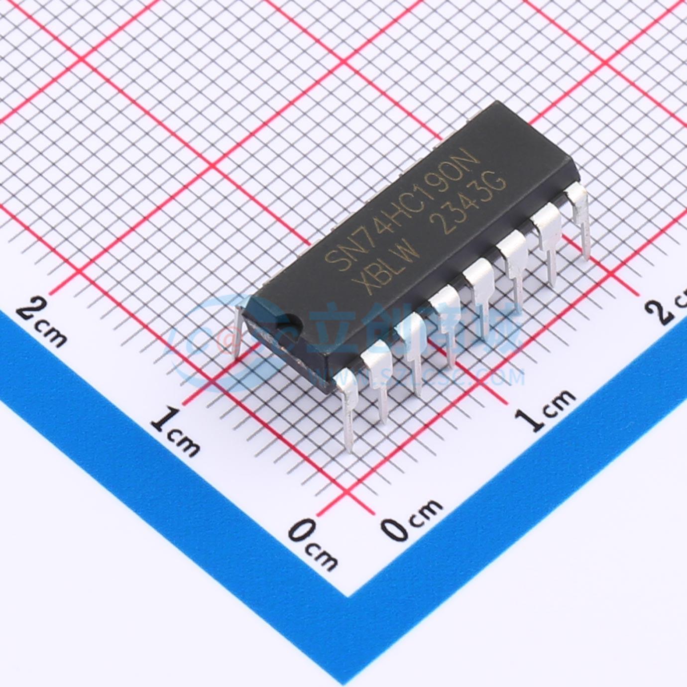 点击查看大图 SN74HC190N(XBLW)实物图