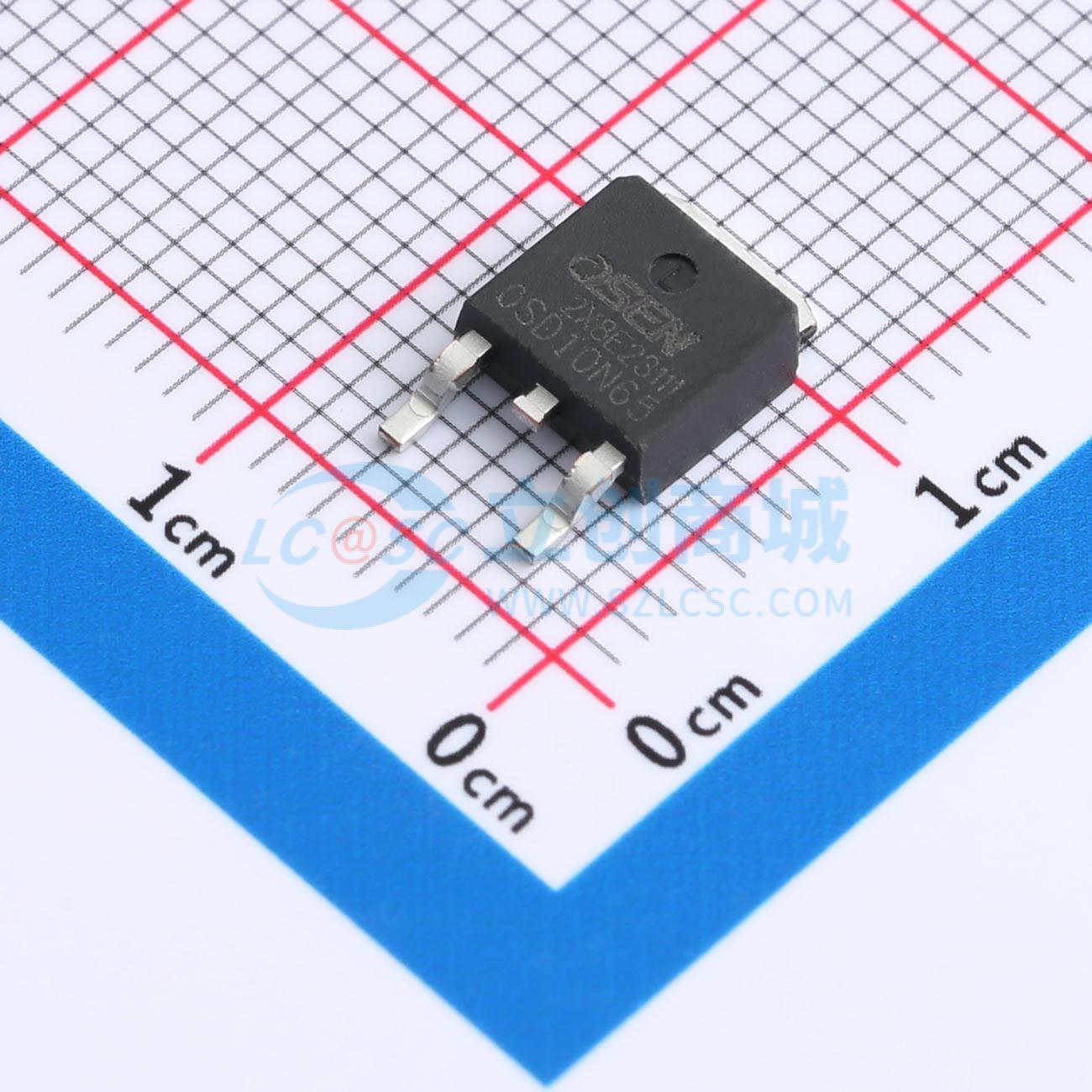 点击查看大图 OSD10N65实物图