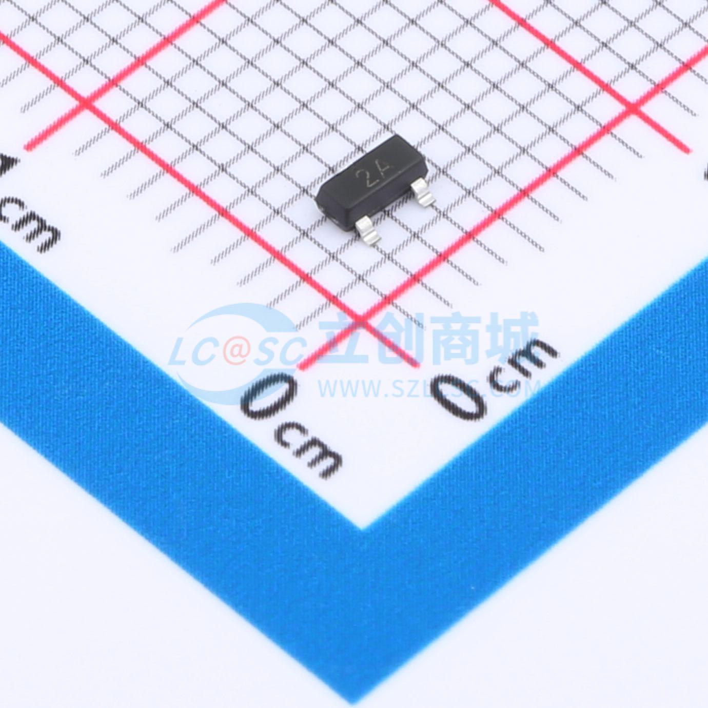 点击查看大图 MMBT3906实物图