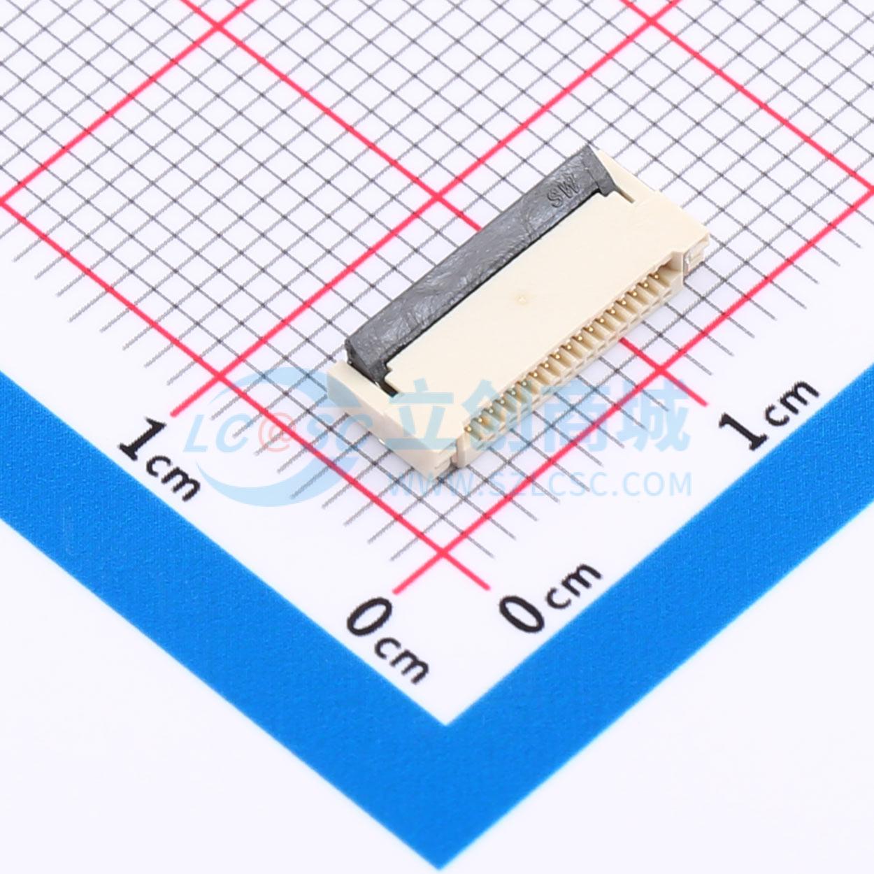 点击查看大图 HX FPC 0.5-18P HYH2.0实物图