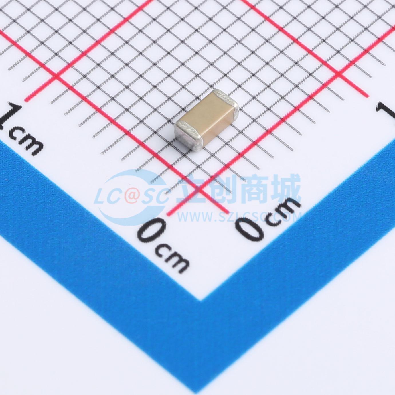 1206B683K251NT实物图