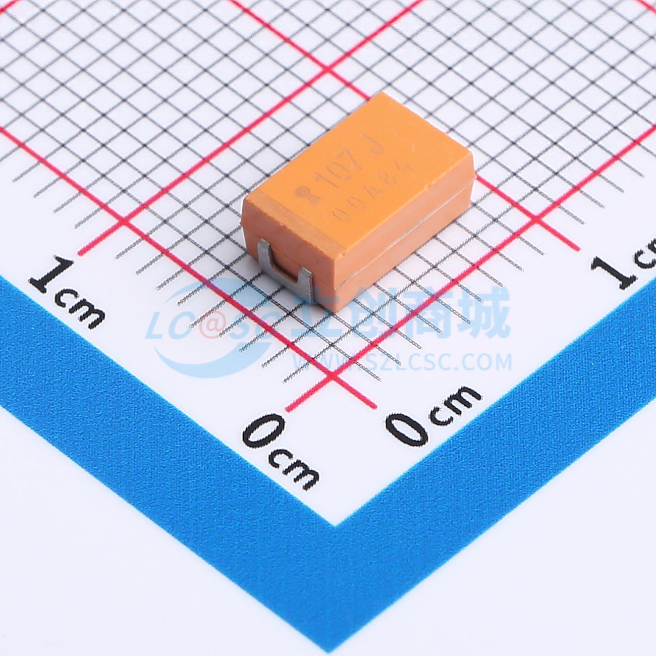点击查看大图 NOJD107M006RWJ实物图