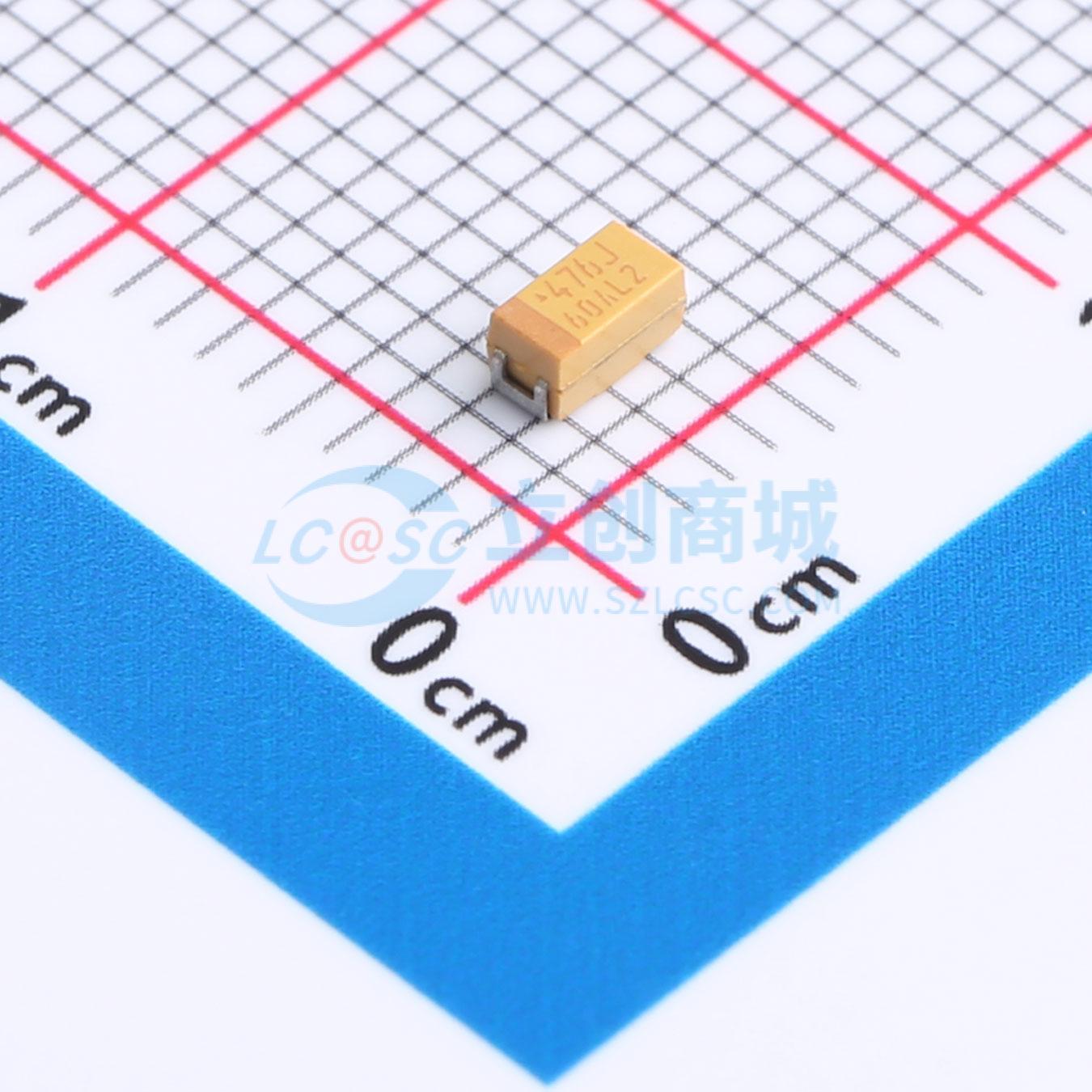 TAJA476M006RNJ实物图