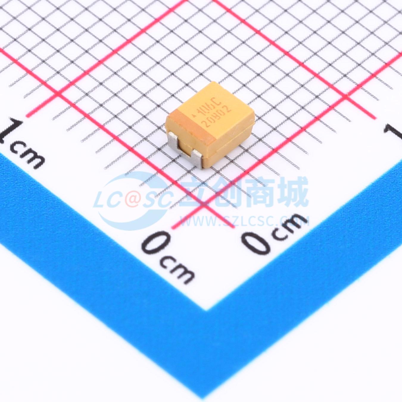 点击查看大图 TPSB106M016R0500实物图