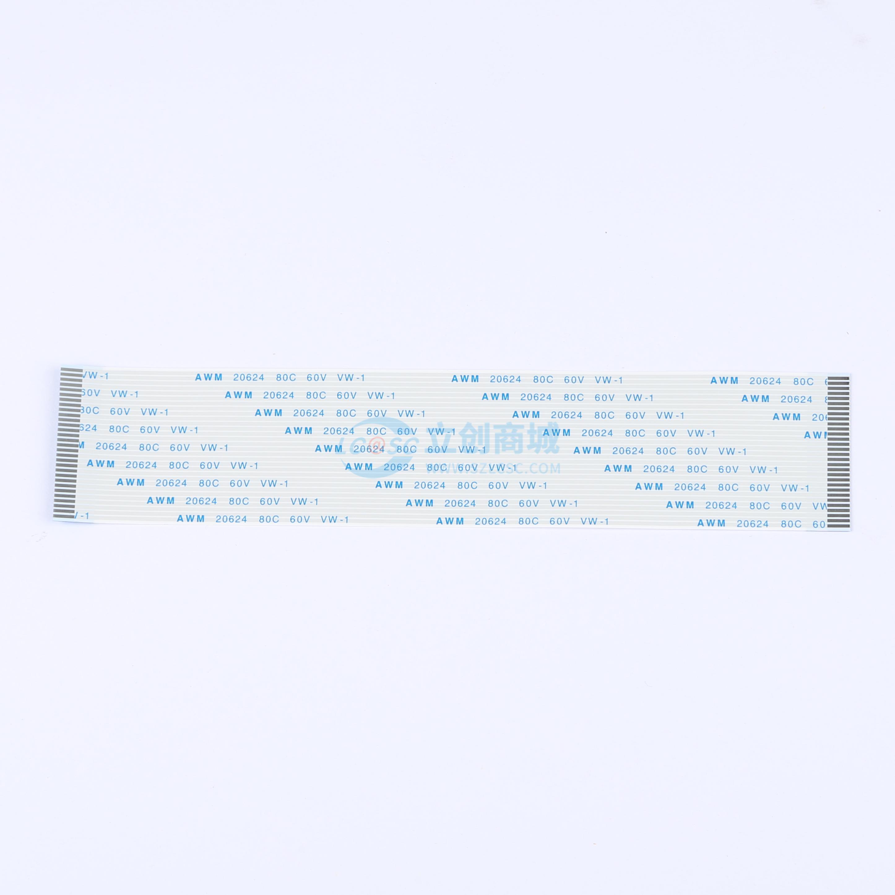 HX FFC-1.0-30P-150mm实物图