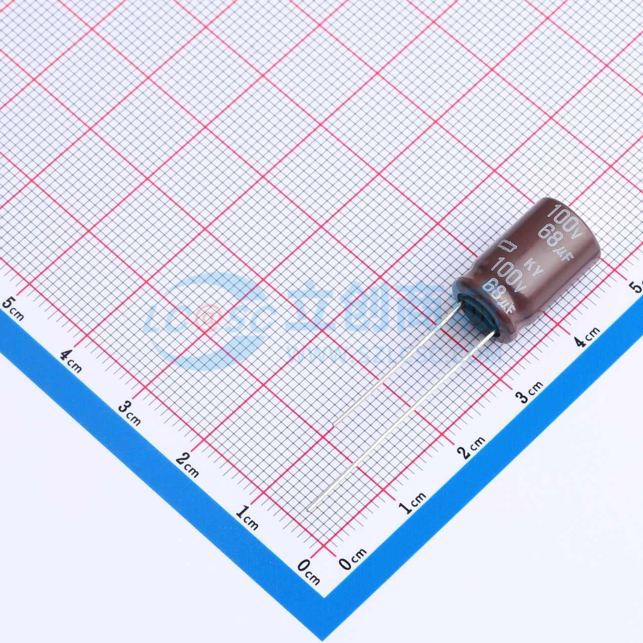 点击查看大图 EKY-101ELL680MJ16S实物图