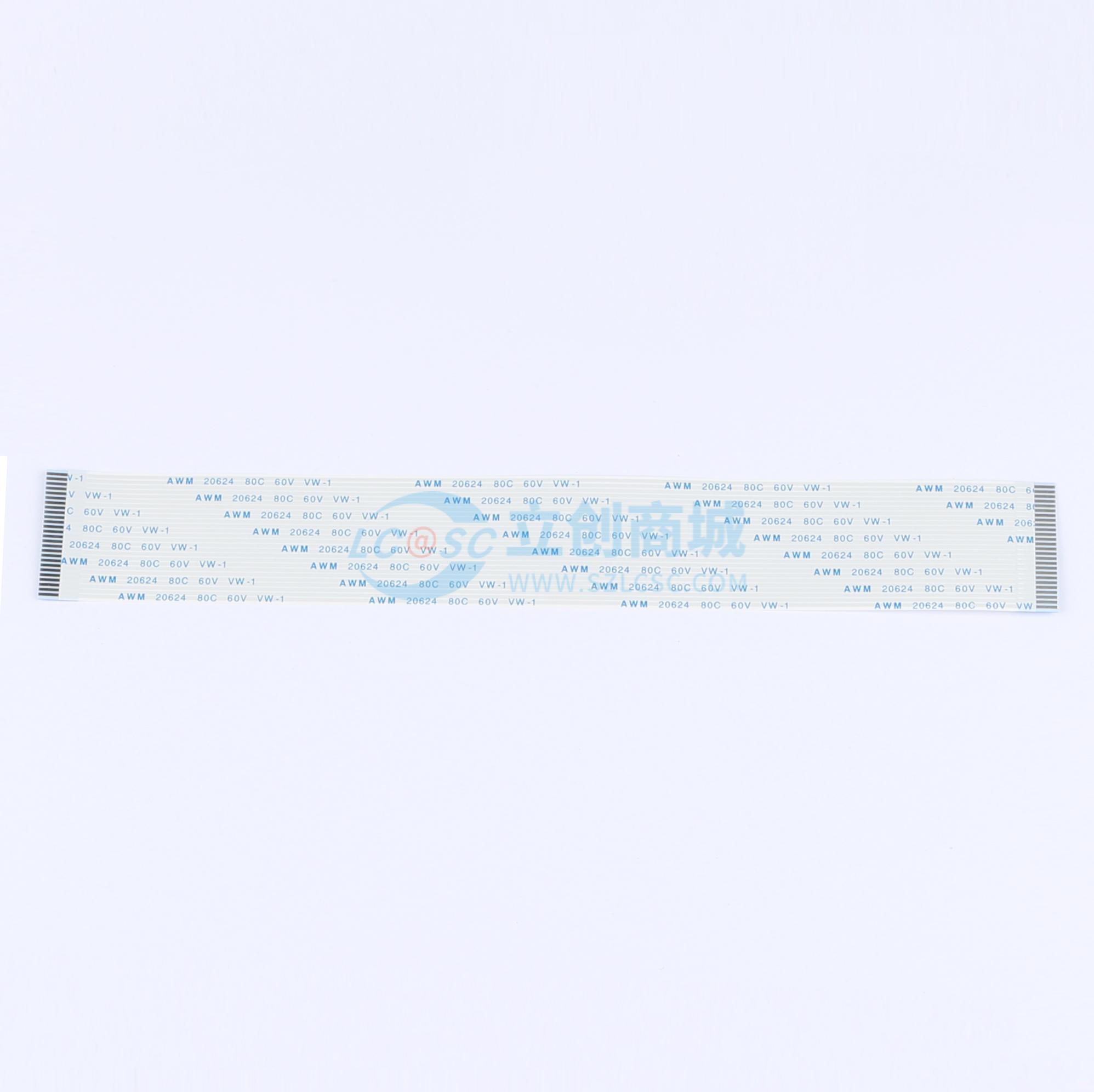 点击查看大图 HX FFC-1.0-26P-200mm实物图