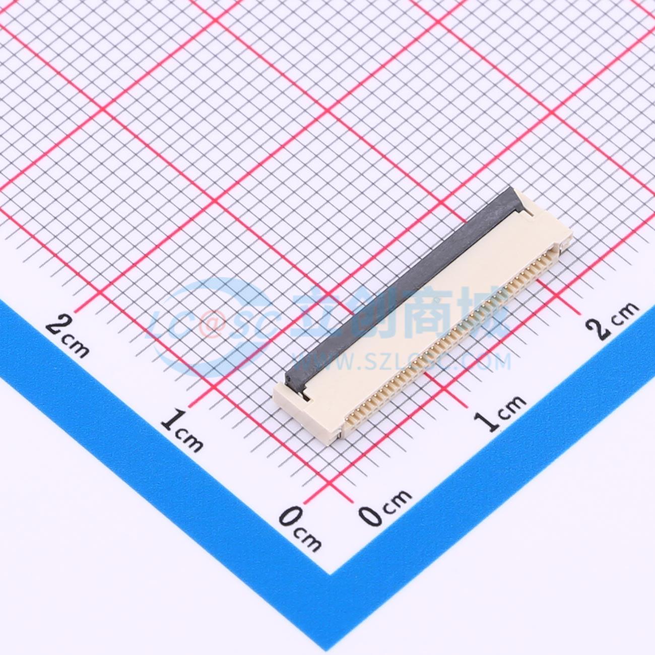 点击查看大图 HX FPC 0.5-36P HYH2.0实物图