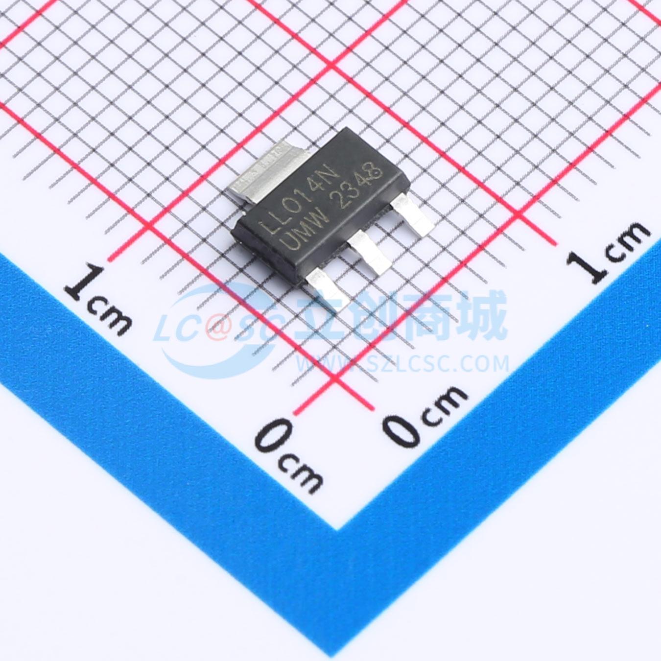 IRLL014NTR(UMW)实物图