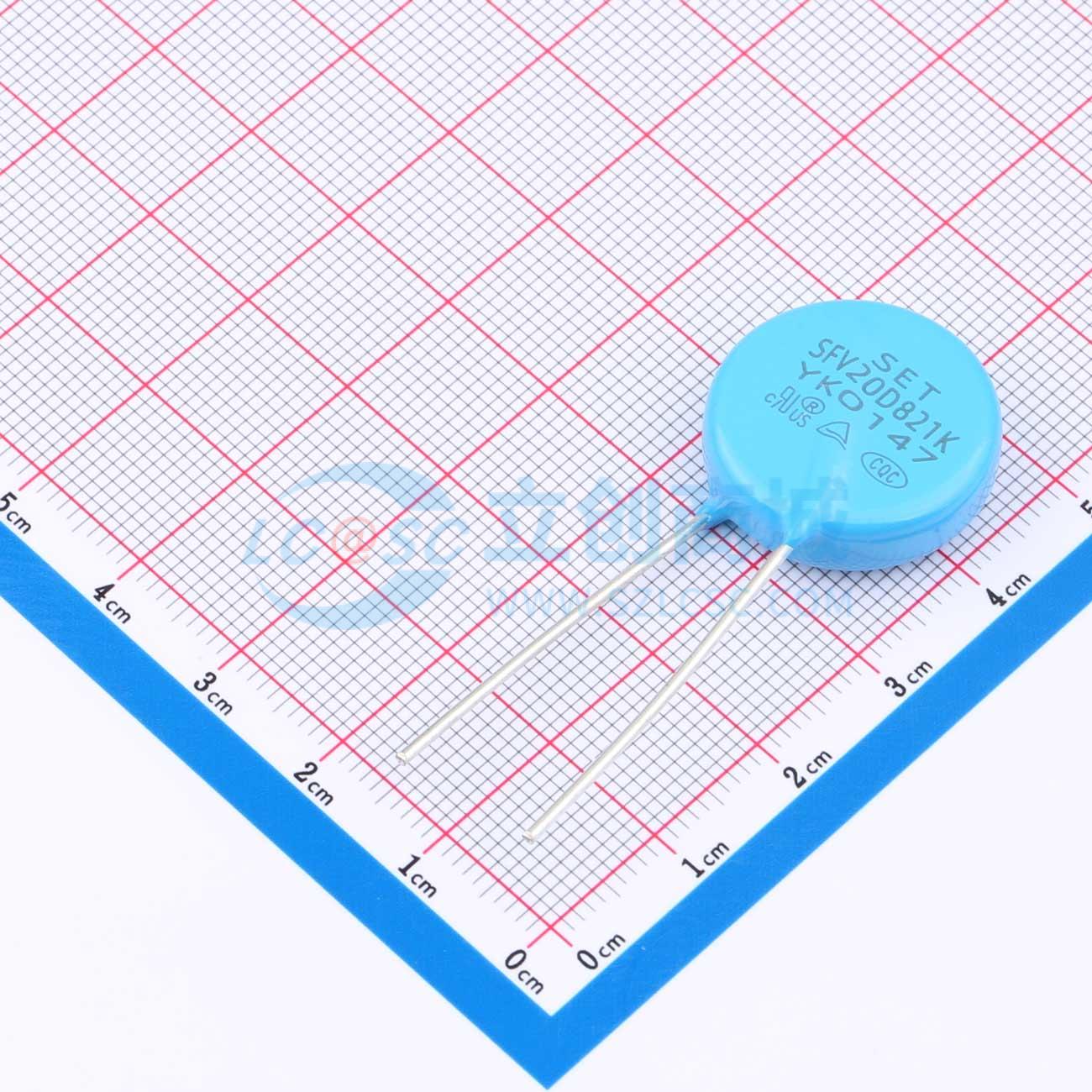 点击查看大图 SFV20D821K实物图