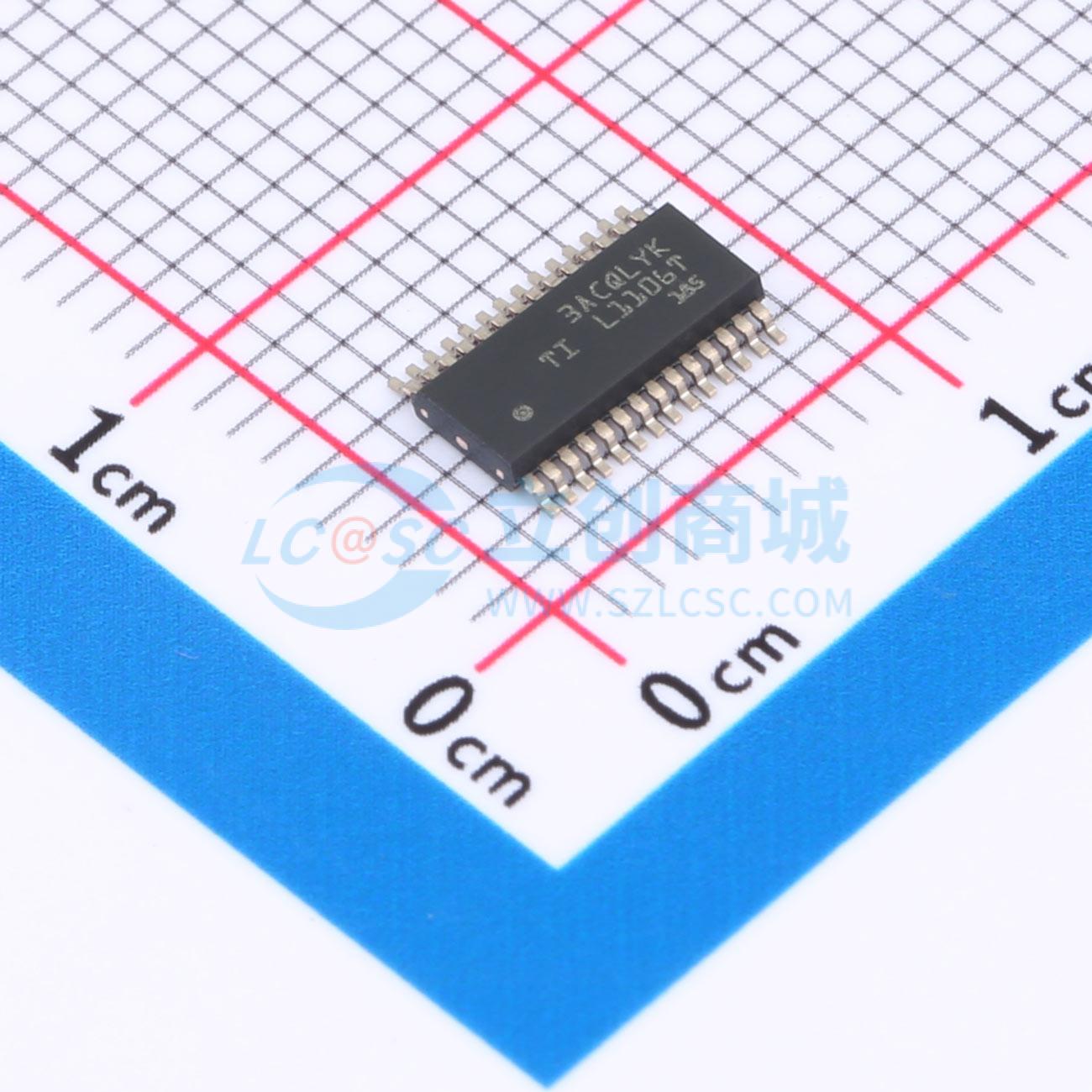 点击查看大图 MSPM0L1106TDGS28R实物图