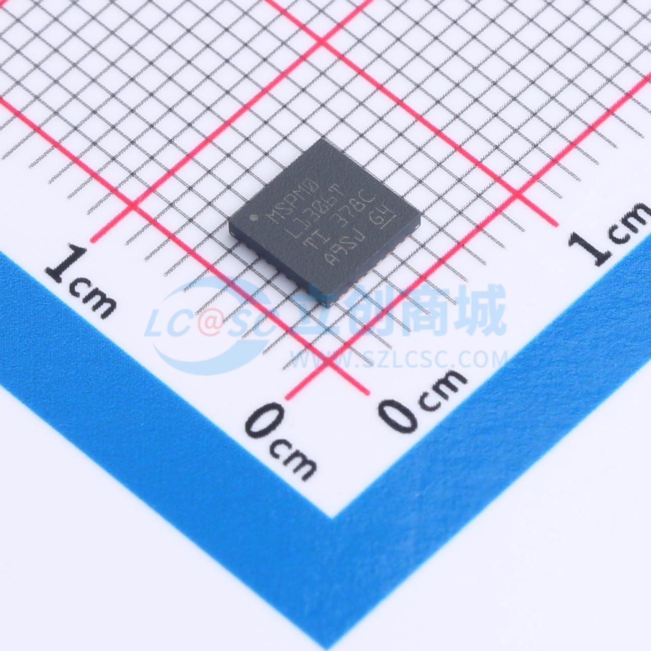 点击查看大图 MSPM0L1306TRHBR实物图