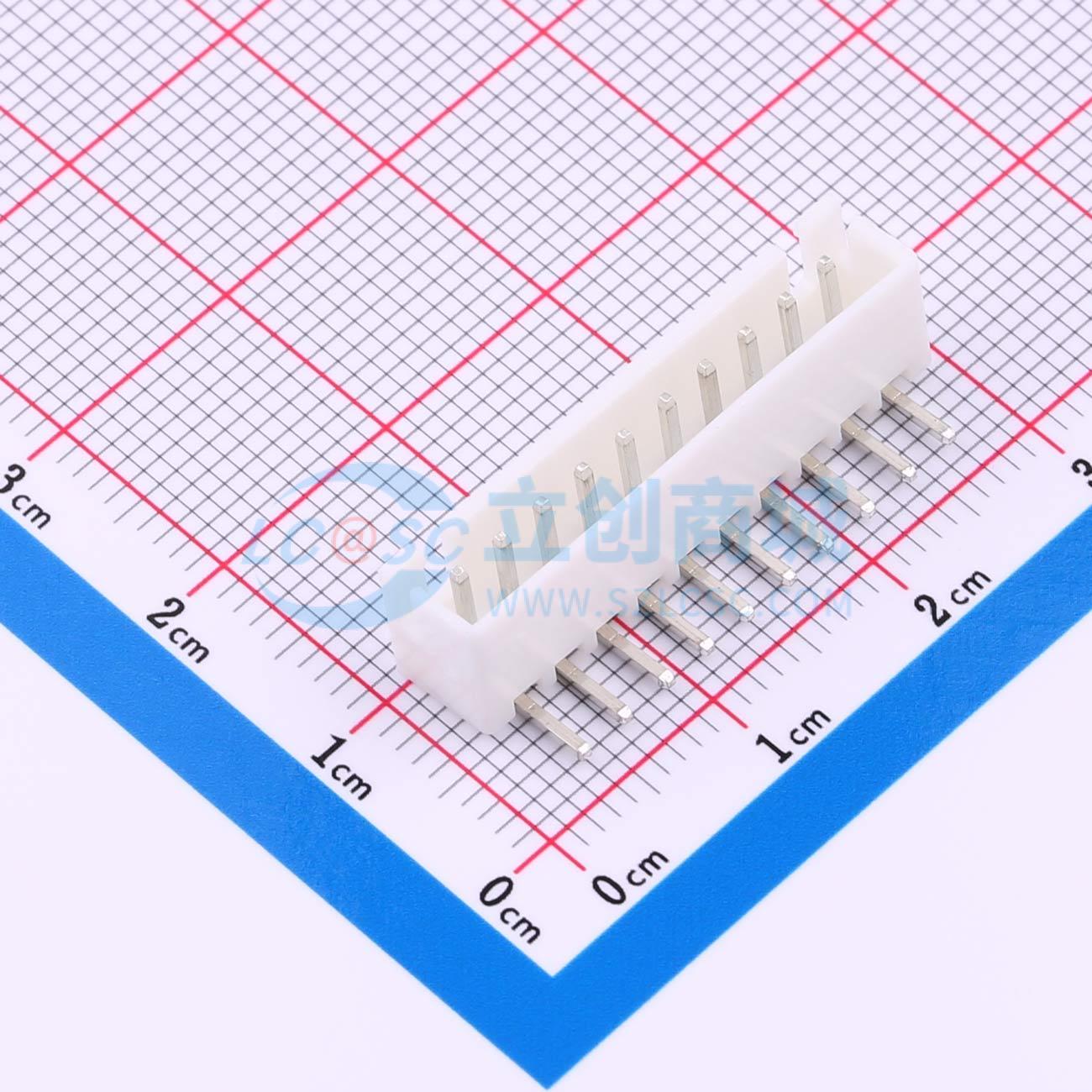 点击查看大图 HX 2.54mm-10P WZ实物图