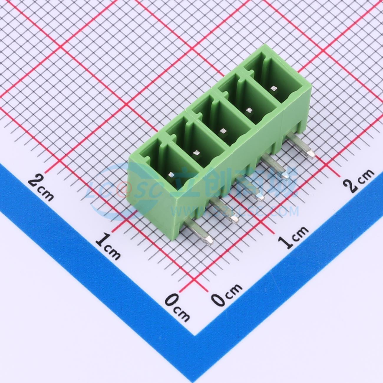 点击查看大图 HC15EDGRC-3.81-5P-V实物图