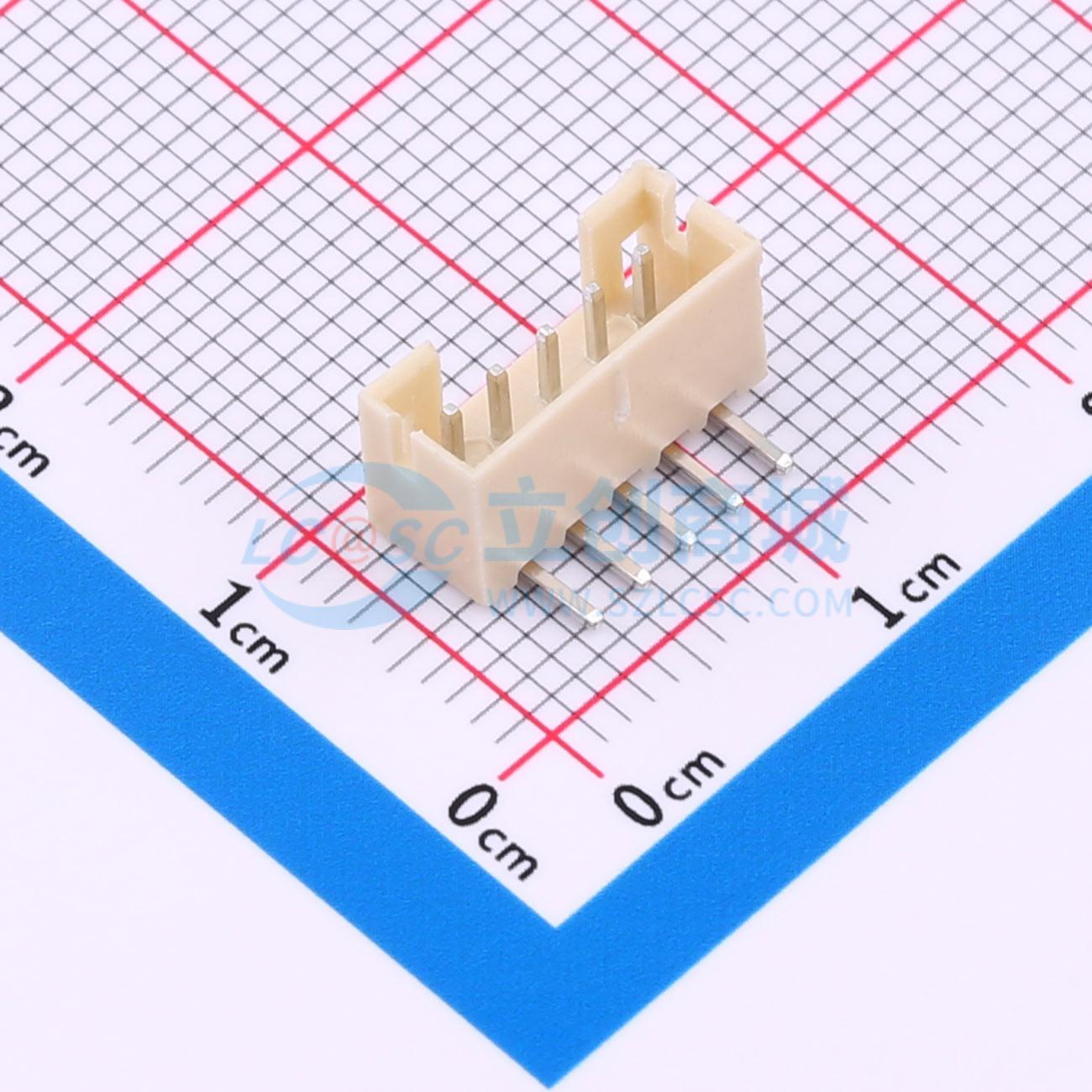 点击查看大图 HX 2.0mm-5P WZ-MS实物图
