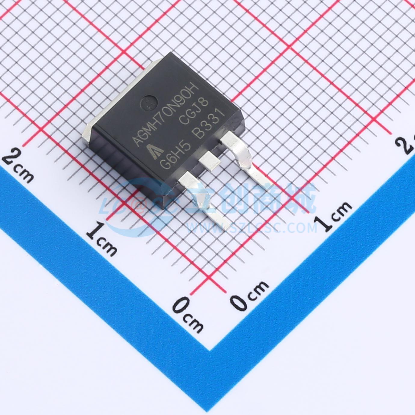 点击查看大图 AGMH70N90H实物图