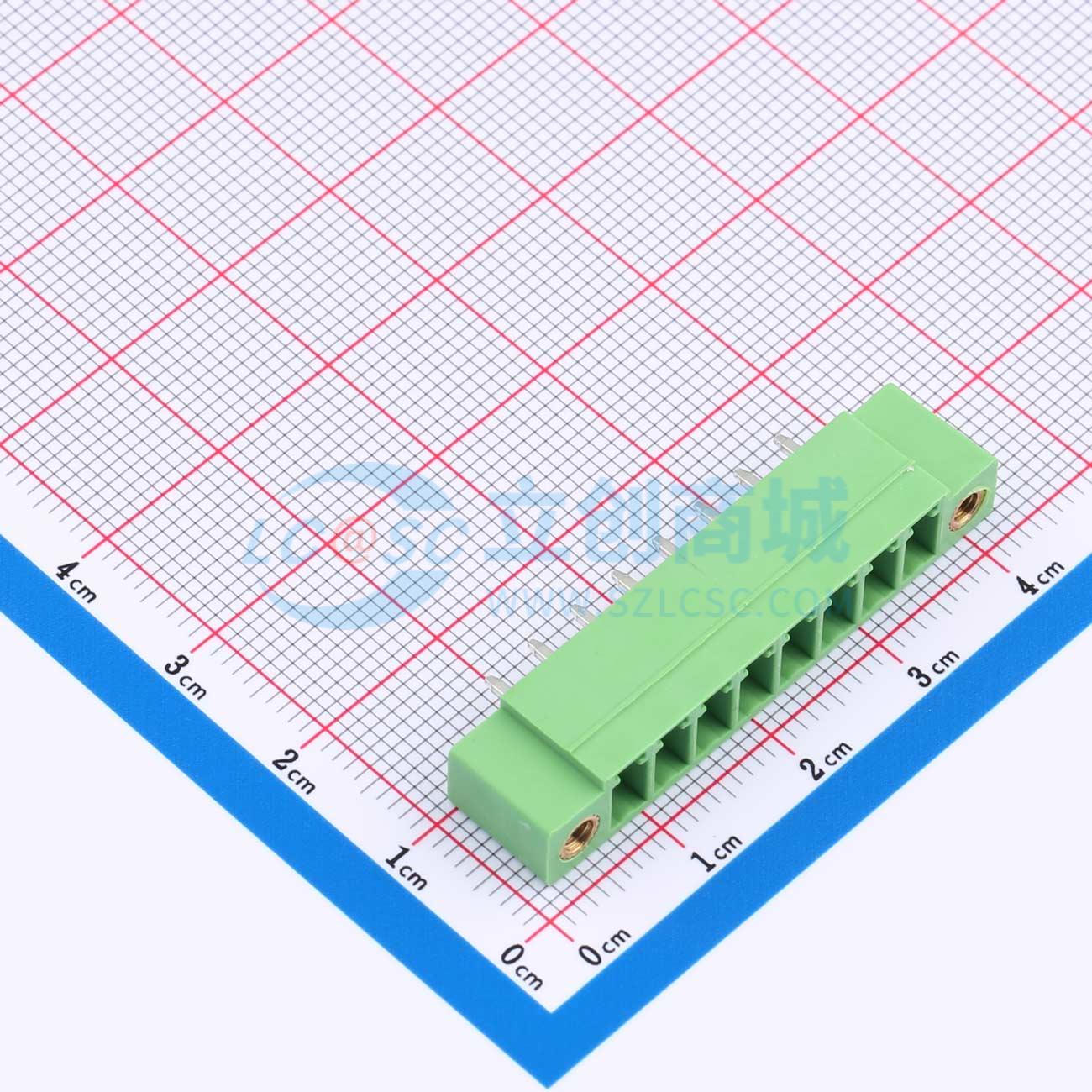 点击查看大图 HC15EDGVM-3.81-8P-V实物图