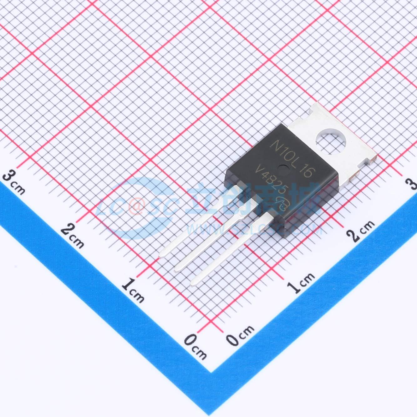 N10L16-VB TO220实物图