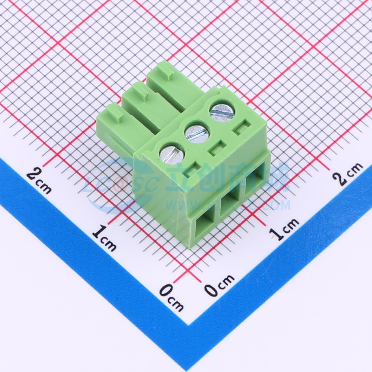 点击查看大图 HC15EDGK-3.81-3P-V实物图