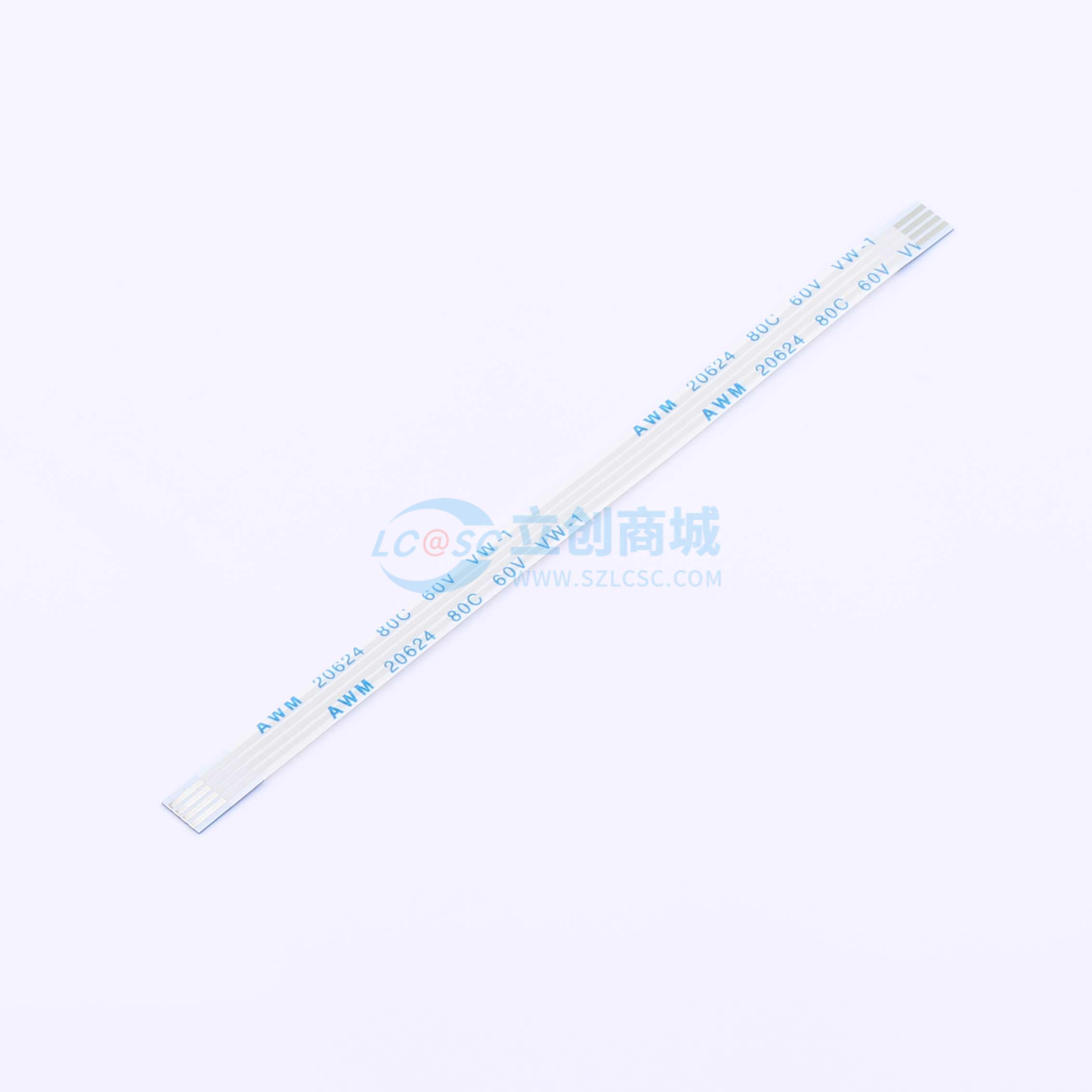 点击查看大图 HX FFC-1.0-4P-100mm实物图