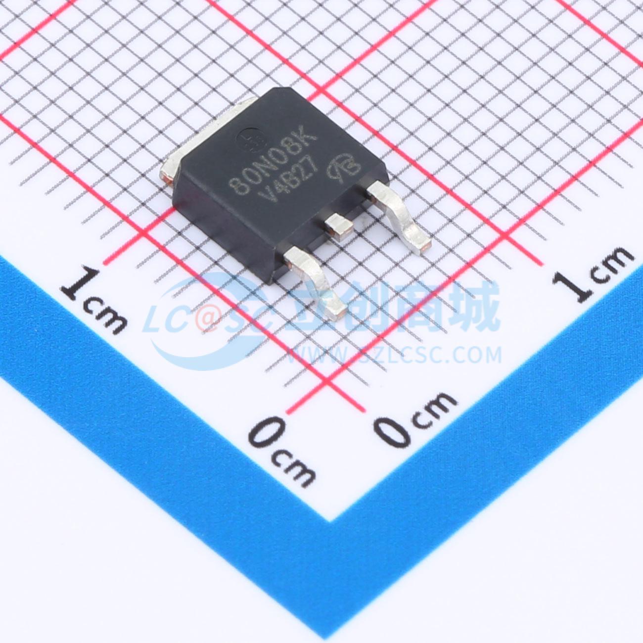 点击查看大图 HM80N08K-VB实物图