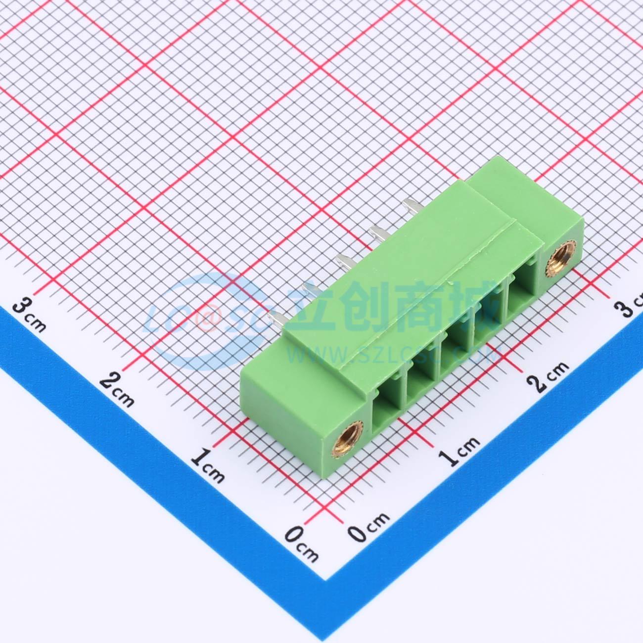 点击查看大图 HC15EDGVM-3.81-5P-V实物图