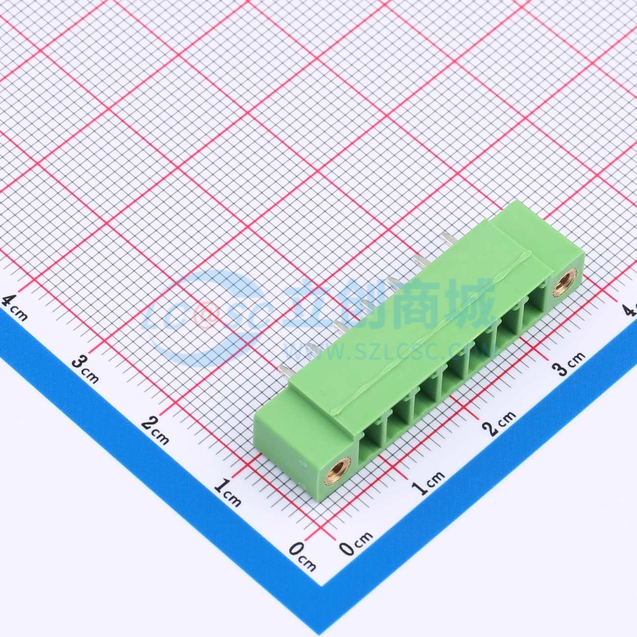 点击查看大图 HC15EDGVM-3.81-7P-V实物图