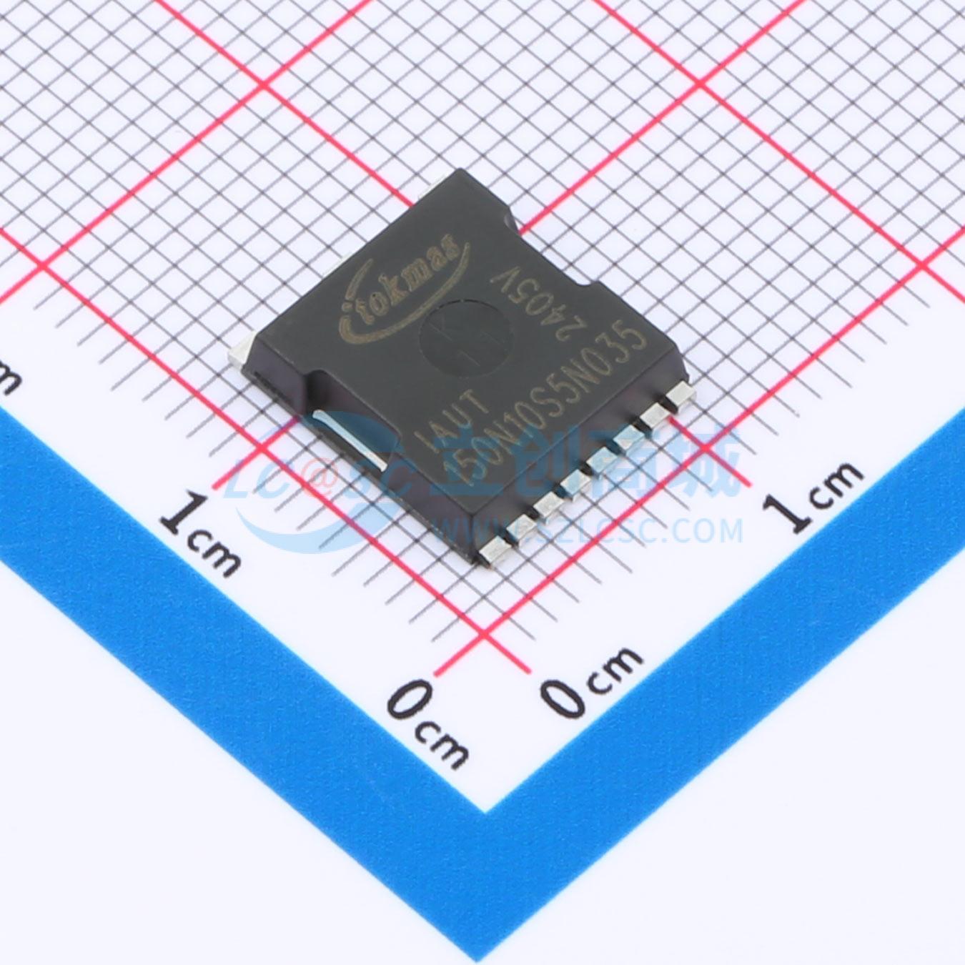 点击查看大图 IAUT150N10S5N035(TOKMAS)实物图